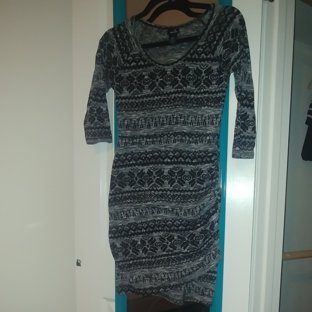 Fitted Sweater Dress